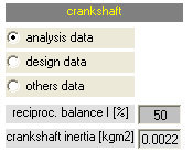 Software Crankshaft Design - Balance and Inertia Analysis and Design of two/four stroke engine Crankshaft - by NT-Project