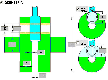 Software Crankshaft Design - Analisi Progettazione equilibratura inerzia albero motore 2/4 tempi - by NT-Project