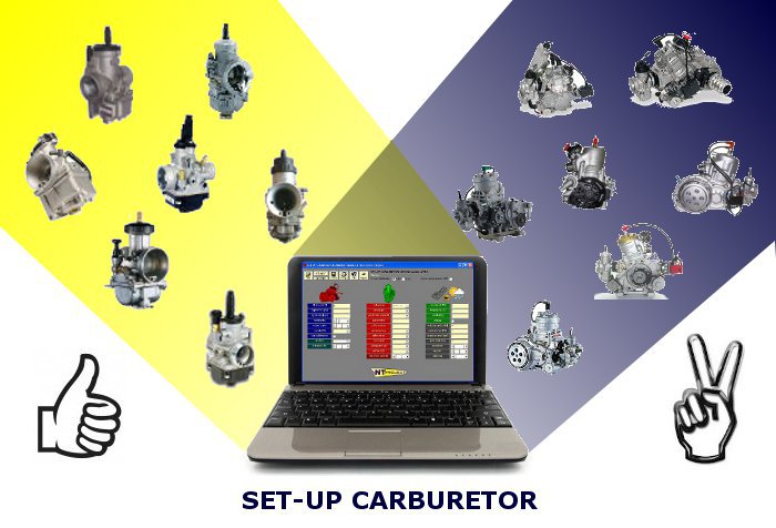 SET-UP CARBURETOR software per la taratura ottimale del carburatore by NT-Project