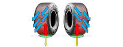 Software SET-UP Tyre - Optimal pressure tyres kart - 125 KZ - OK - OKJ - 60 MINI - 60 BABY - VORTEX ROK - IAME X30 - ROTAX MAX - EASY KART - by NT-Project