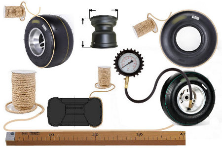 SET-UP TYRE - Kart Tyres Features Calculation - by NT-Project