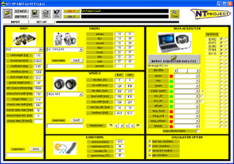 Optimal Kart Chassis Setting, Tires pressure and Final Drive Ratio, from your acquisition data with SET-UP Kart